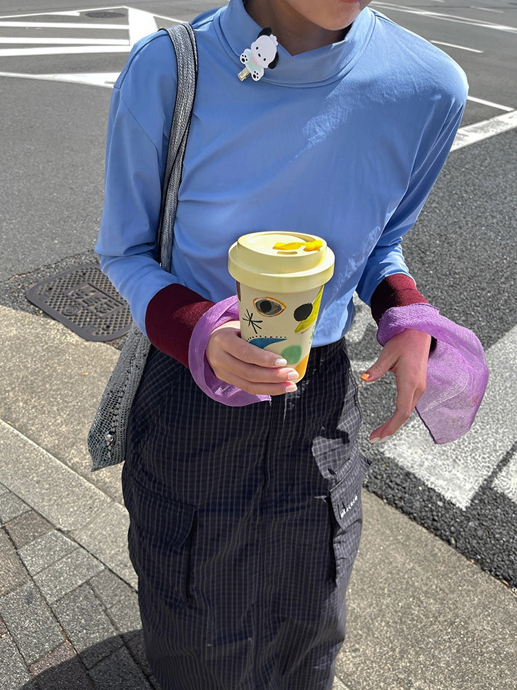 Creative Doodle Bamboo Fiber Cup