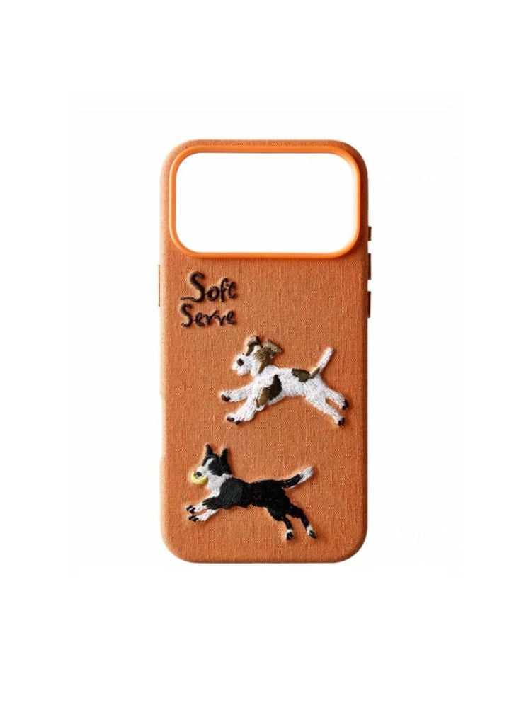 Running Puppies Phone Case