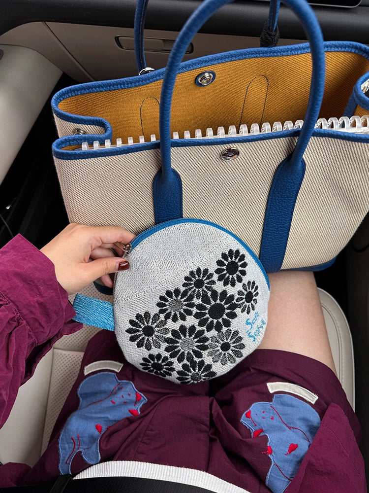 Teapot Tapestry Crossbody Bag