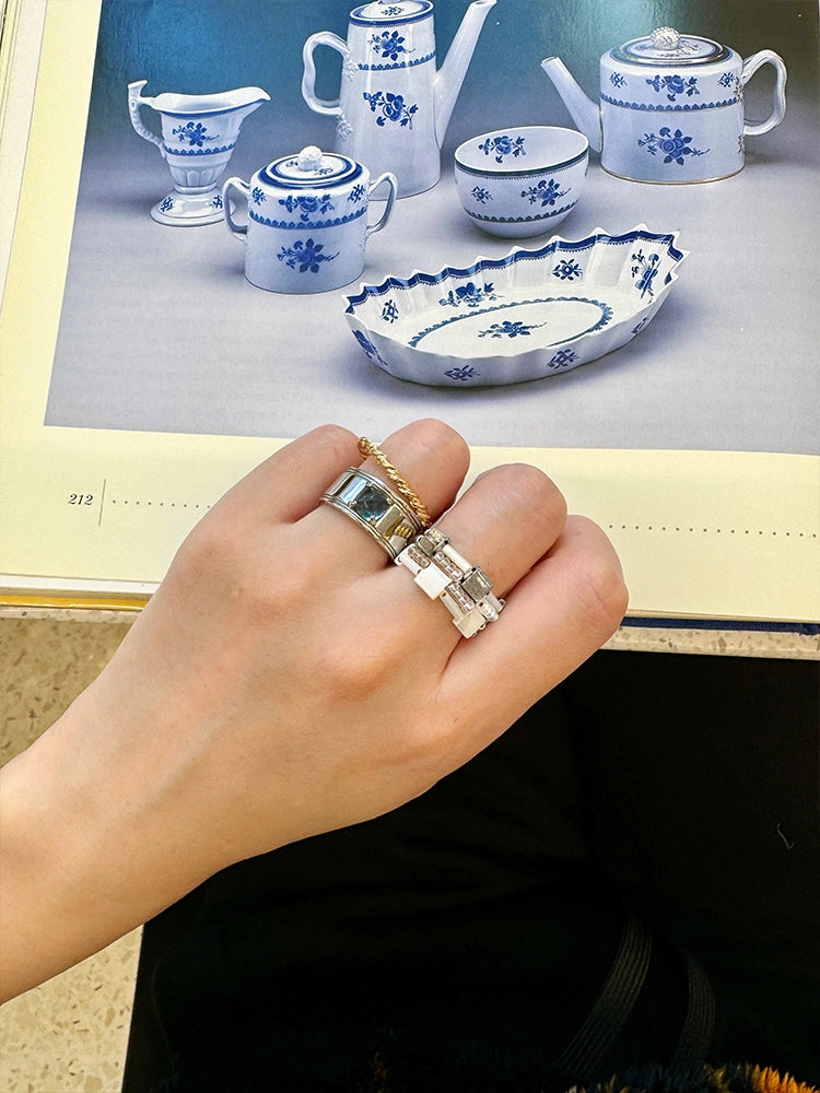 Sorbet Mochi Beaded Ring