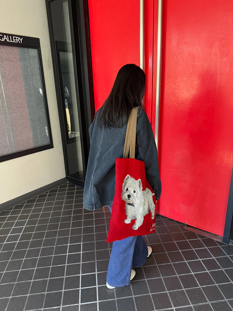Cute Kitten or Puppy Shoulder Bag