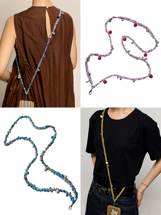 The Color Dots Twists Phone Strap