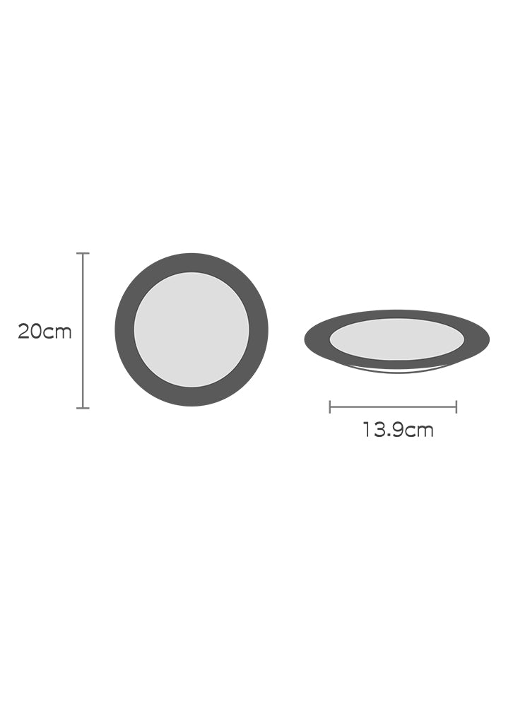 Crayon Stars Flan Plate