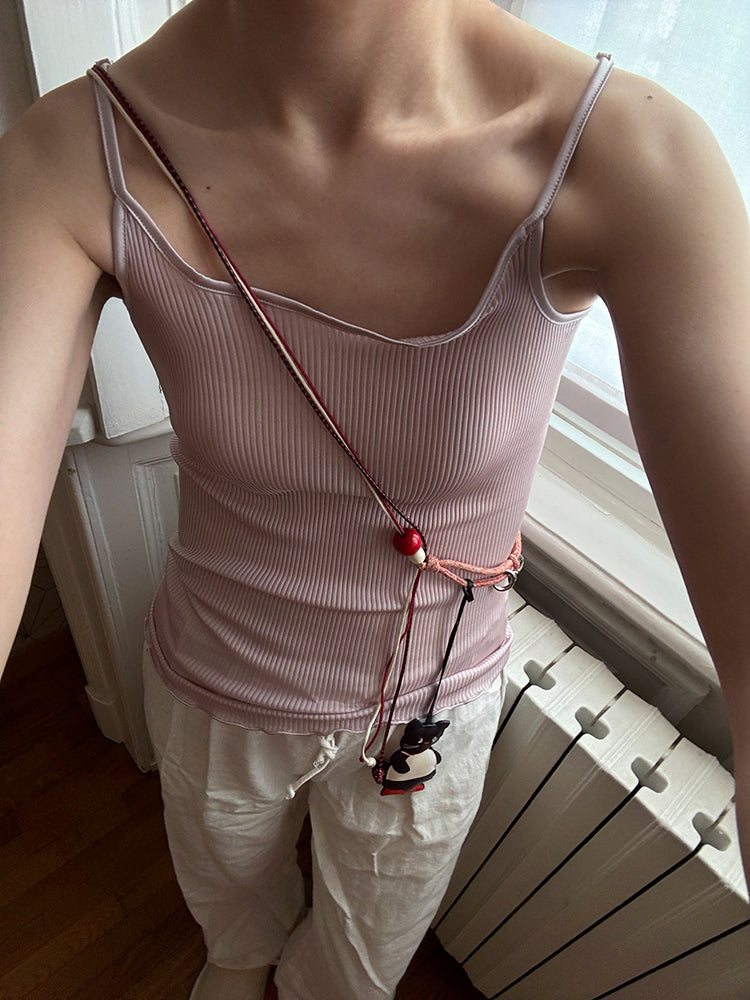 The Little Black Cat Phone Chain