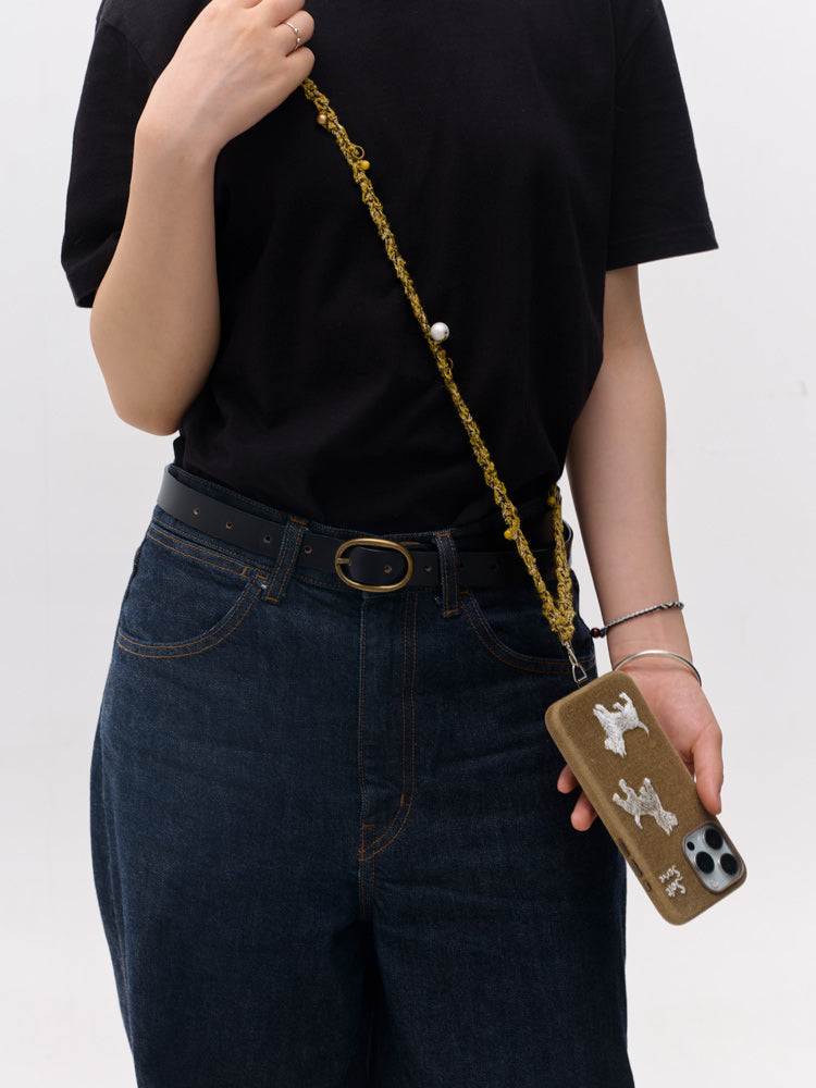 The Color Dots Twists Phone Chain
