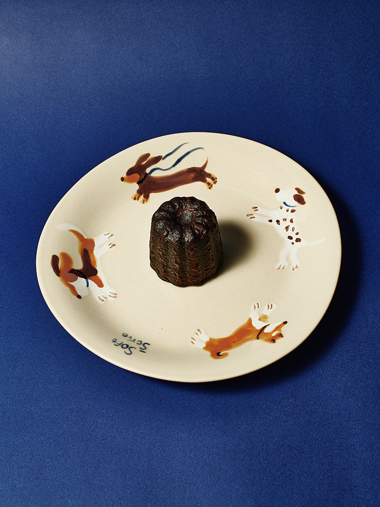 Running Puppies Plate