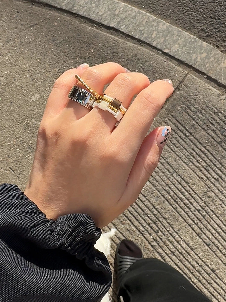 Sorbet Mochi Beaded Ring