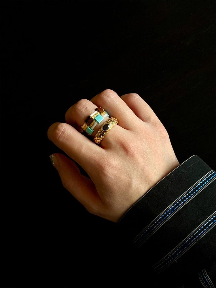 Sorbet Mochi Beaded Ring