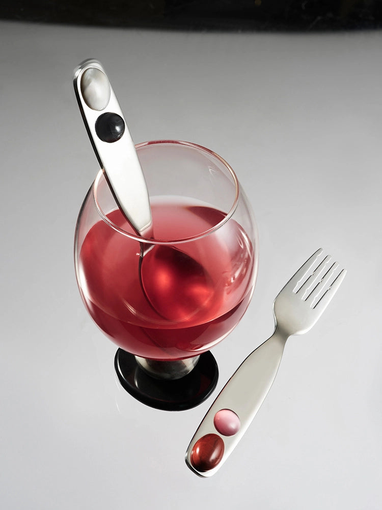 Candy Jade Stainless Steel Fork or Spoon