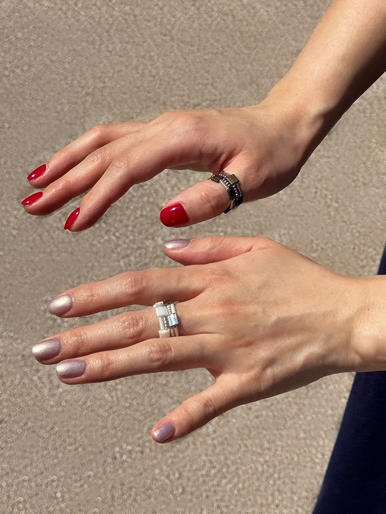Sorbet Mochi Beaded Ring