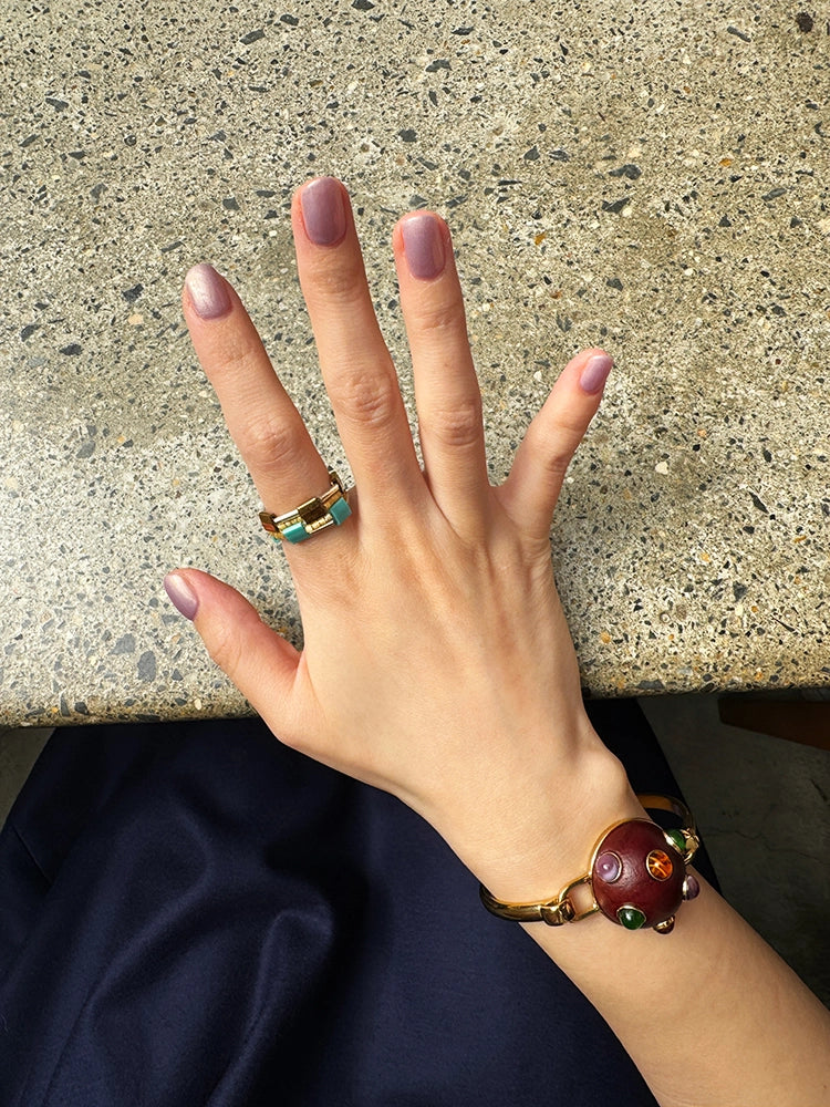 Sorbet Mochi Beaded Ring