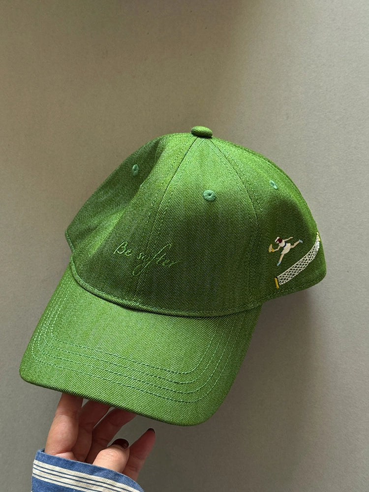 <Be Softer>Holiday Collection Embroidered Baseball Cap