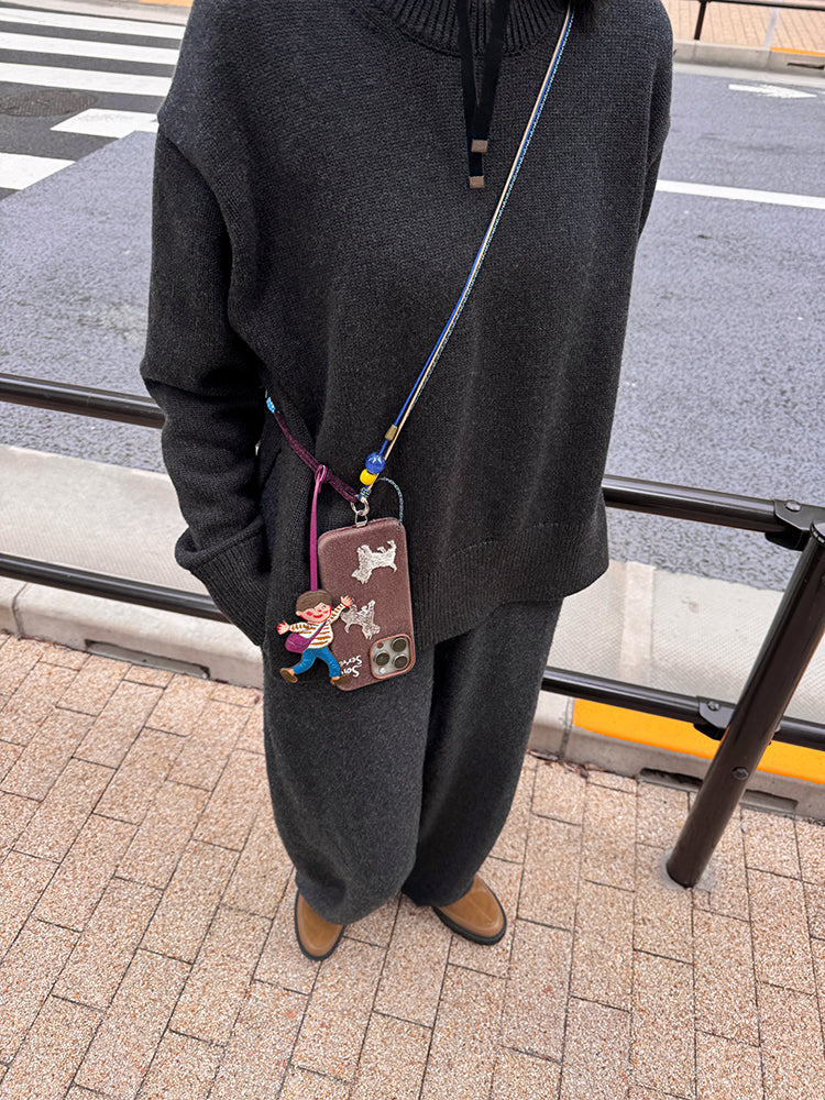The Magical Puppet Town Phone Chain