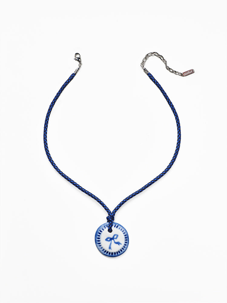 Ceramic Photo Frame Necklace