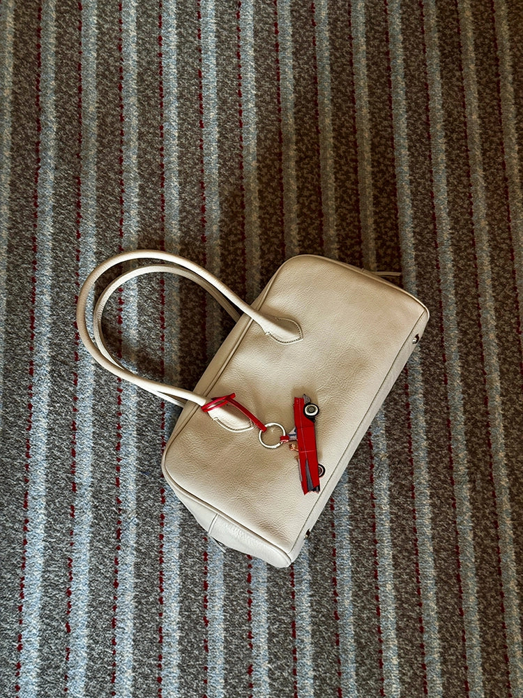 Road Trip Retro Car Leather Charm