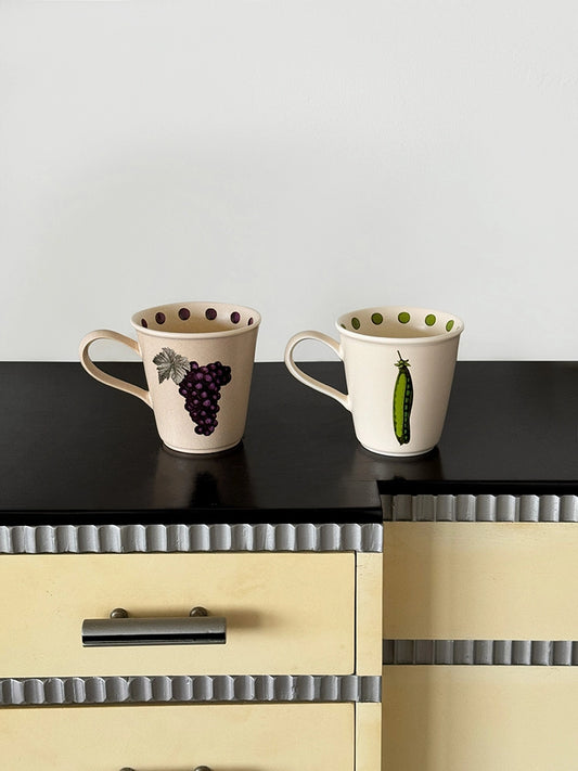 Grapes & pods Cluster Mug