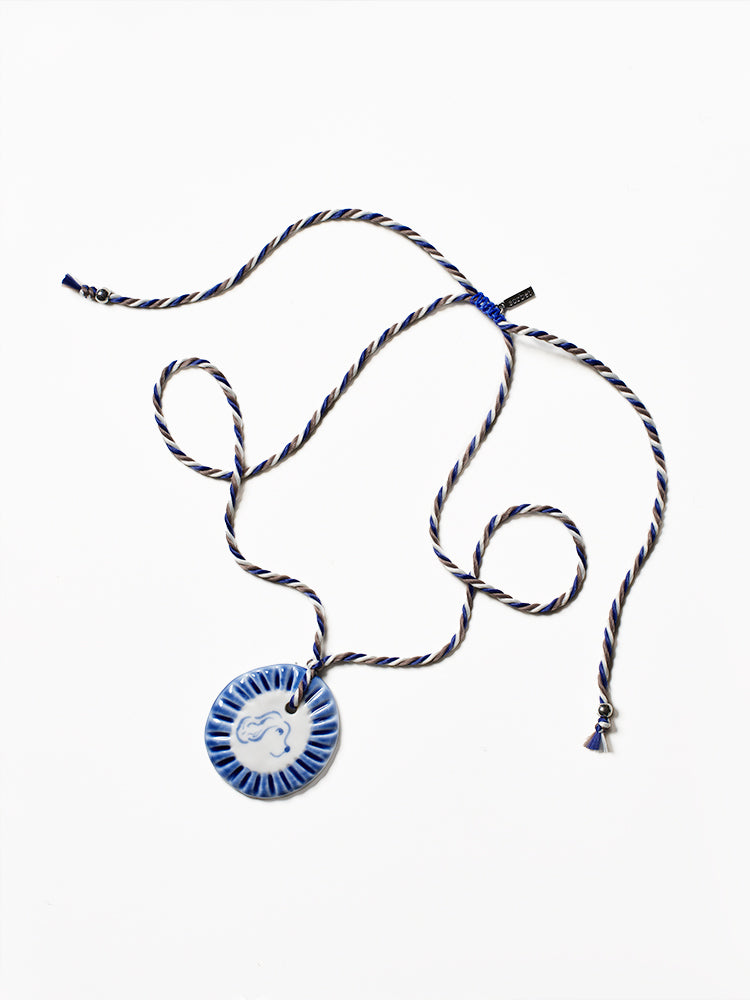 Ceramic Photo Frame Necklace