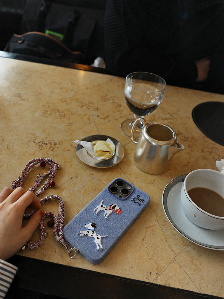 Running Puppies Phone Case