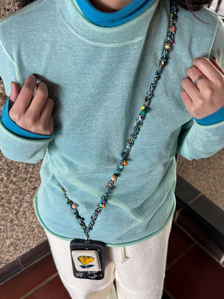 The Color Dots Twists Phone Chain