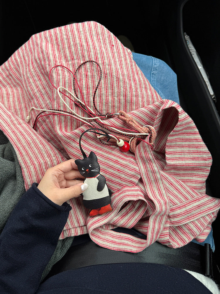 The Little Black Cat Adjustable Crossbody Strap