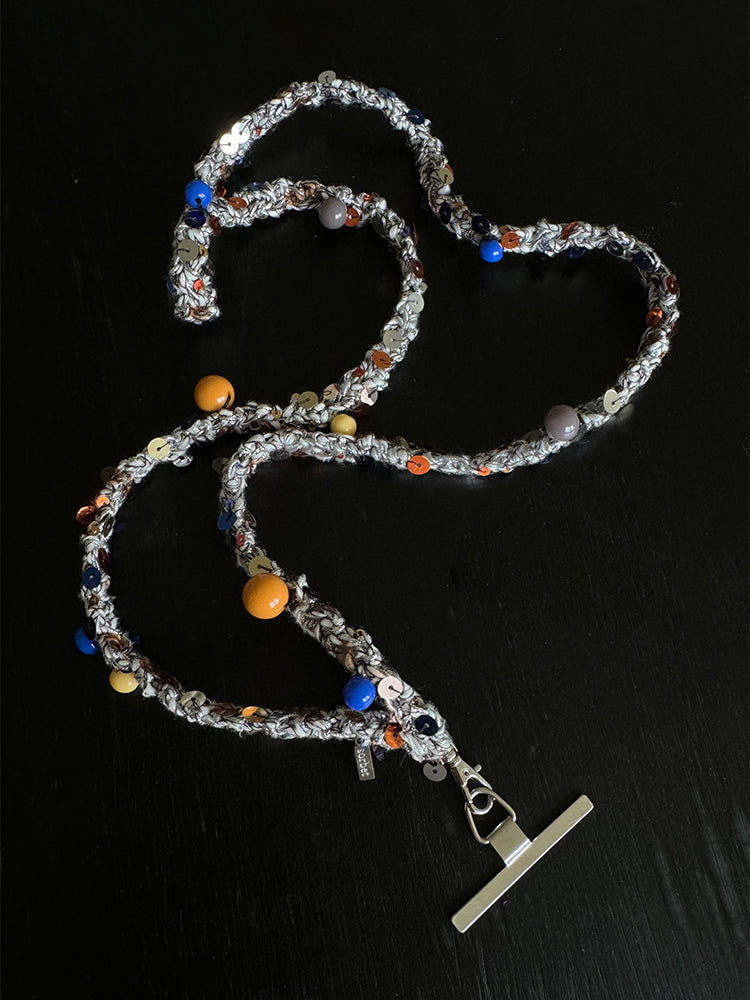 The Color Dots Twists Phone Chain