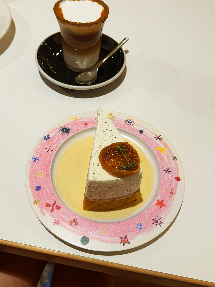 Crayon Stars Flan Plate
