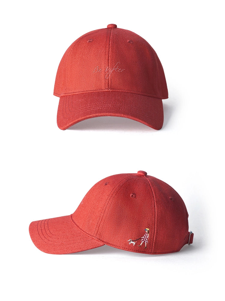 <Be Softer>Holiday Collection Embroidered Baseball Cap