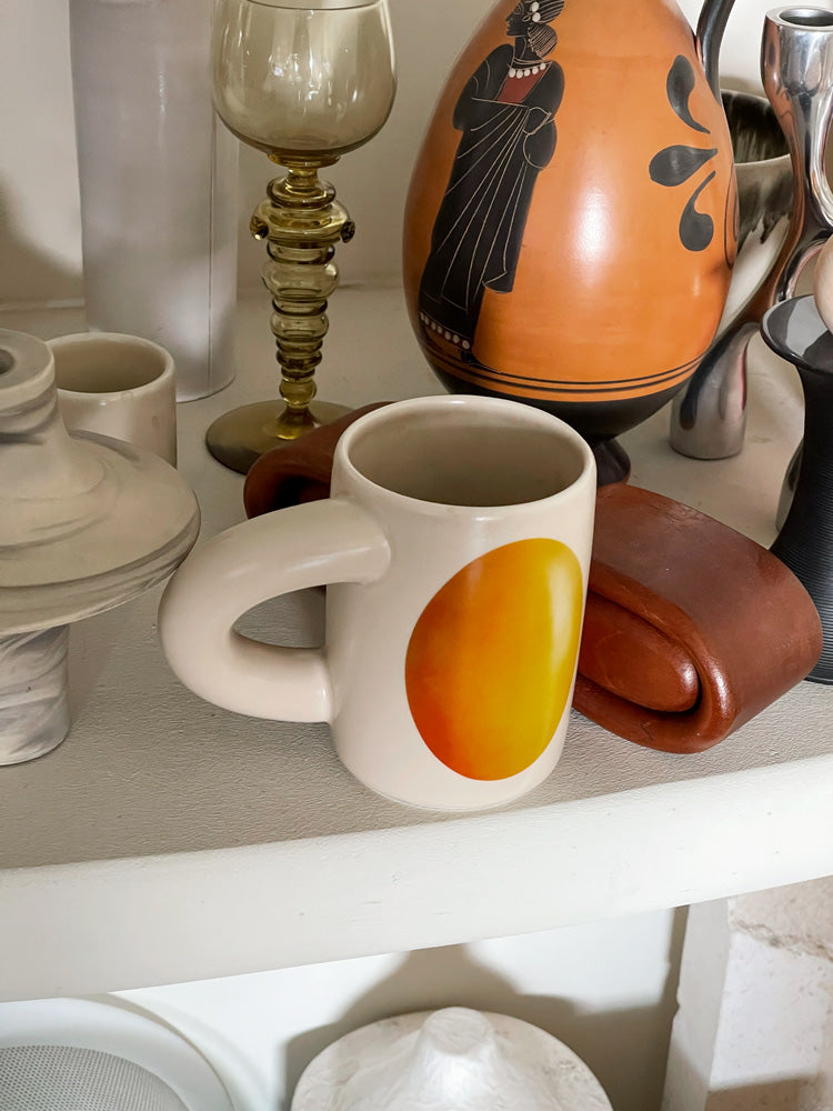 Egg Family Macaroni Mugs