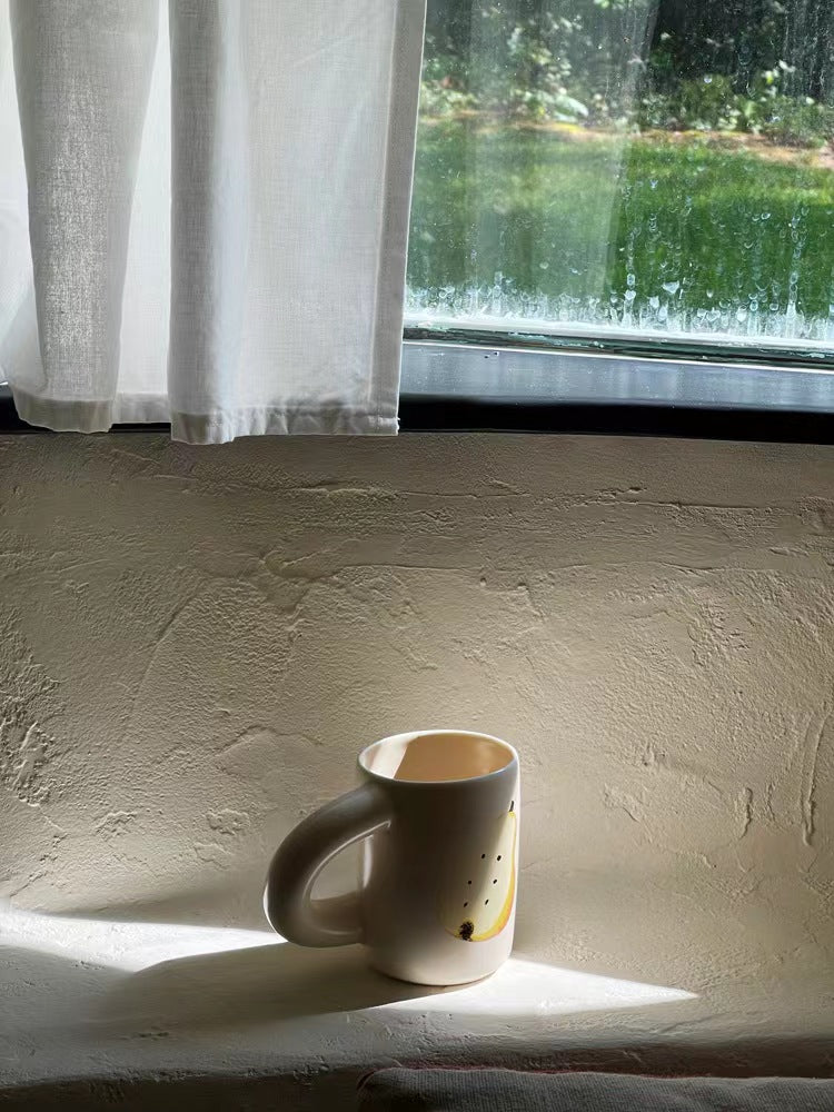 Pears Cut In Half Macaroni Mug