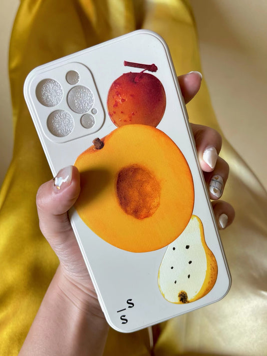 Peach, Pear and Plum Phone Case