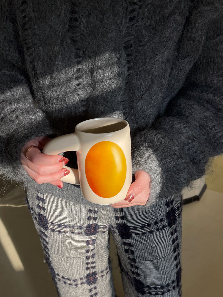 Egg Family Macaroni Mugs