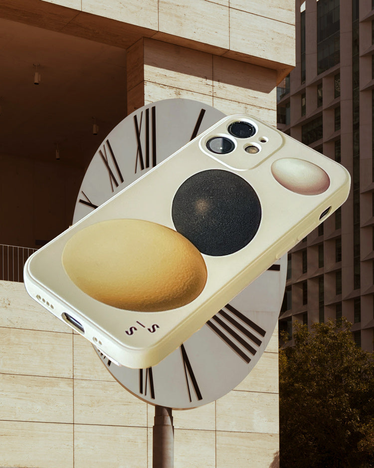 Black & White Egg Phone Case