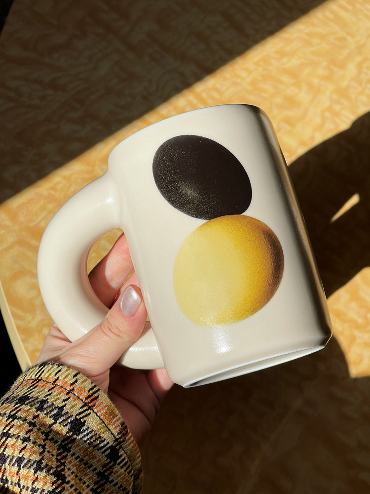 Egg Family Macaroni Mugs