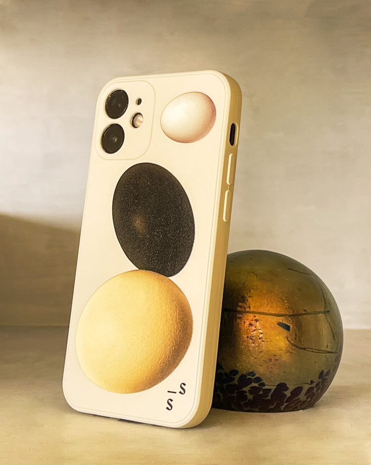 Black & White Egg Phone Case