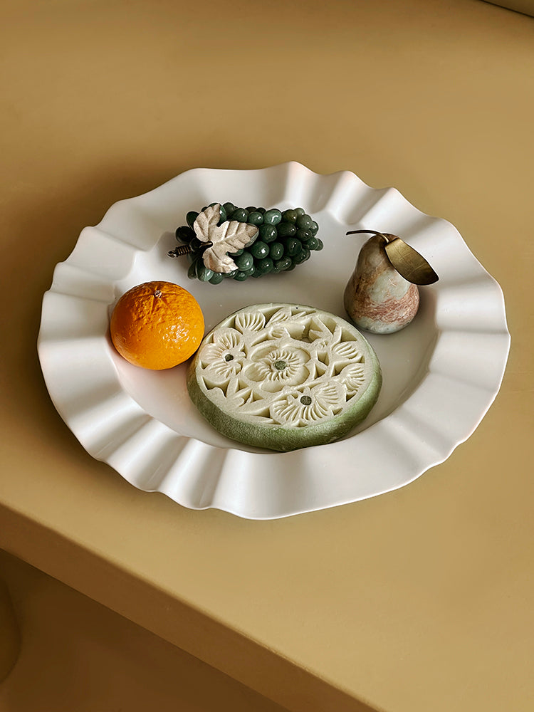 Ruffles Cake Plate