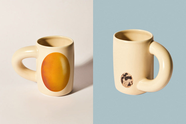Egg Family Macaroni Mugs