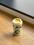 Creative Doodle Bamboo Fiber Cup