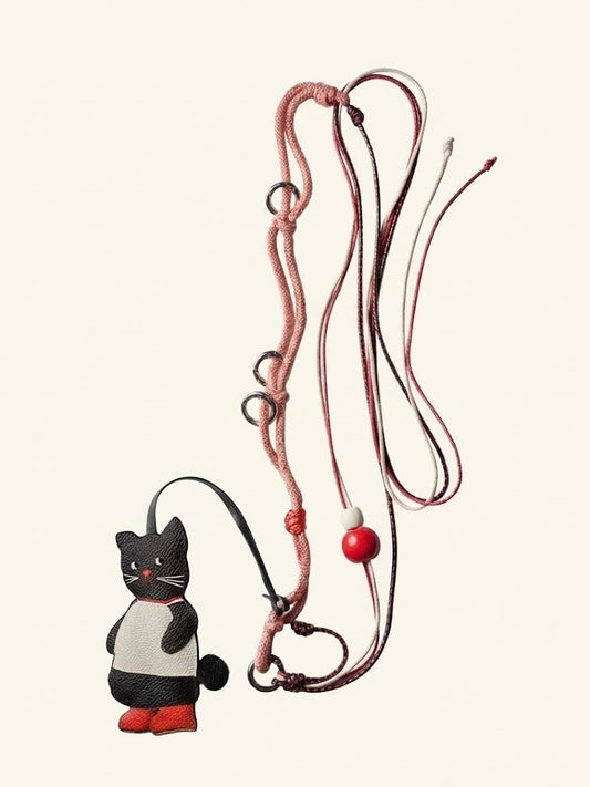 The Little Black Cat Adjustable Crossbody Strap
