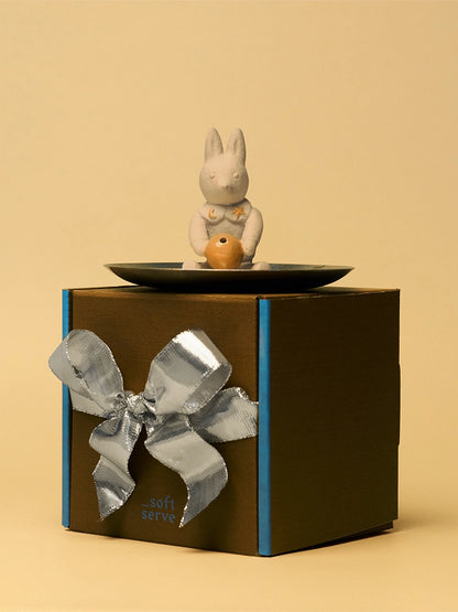 A Peaceful Gift from the Moon – “Moon Rabbit” Ceramic Incense Burner
