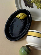 A Citrus Still Life – Hand-Lemon Ceramic Incense Holder