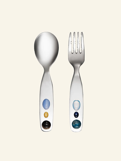 Candy Jade Stainless Steel Fork or Spoon