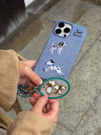 The Western Puppies Phone Strap
