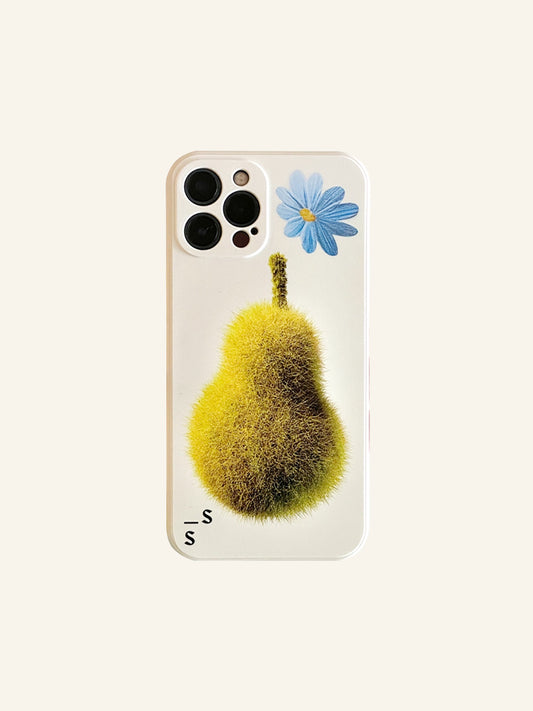 Fuzzy Pear Phone Case