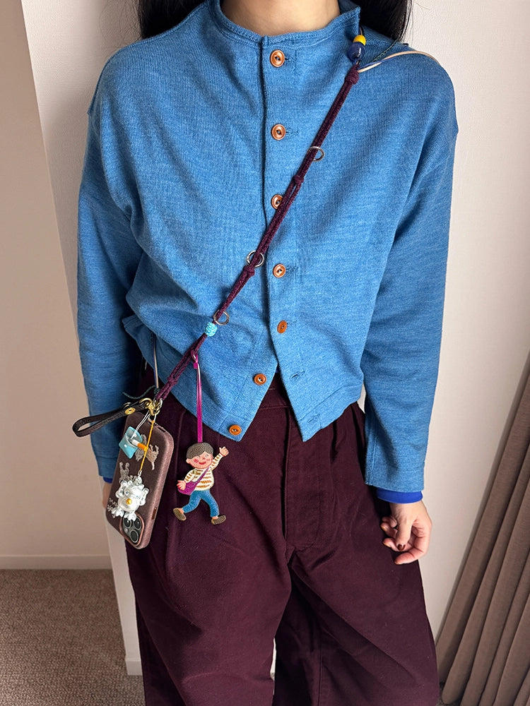 Magic Puppet Town Double-Sided 3D Leather Pendant