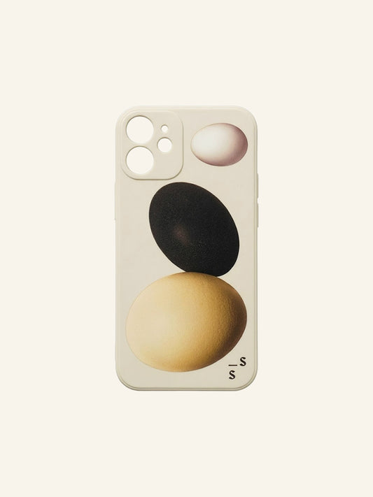 Black & White Egg Phone Case