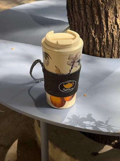 The Cozy Grip Tumbler – A “Hand-Warming Patch” in Stainless Steel