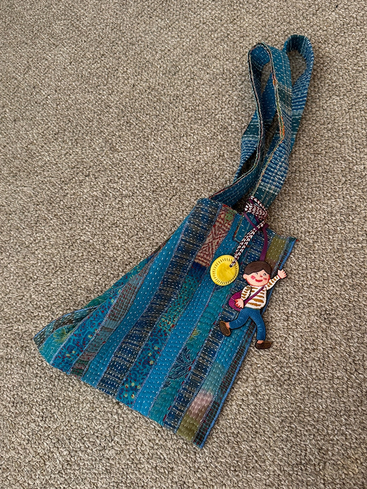 Magic Puppet Town Double-Sided 3D Leather Pendant