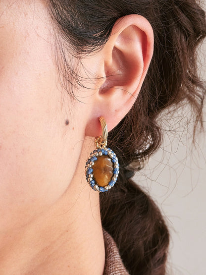 Magic Stone Beaded Earring