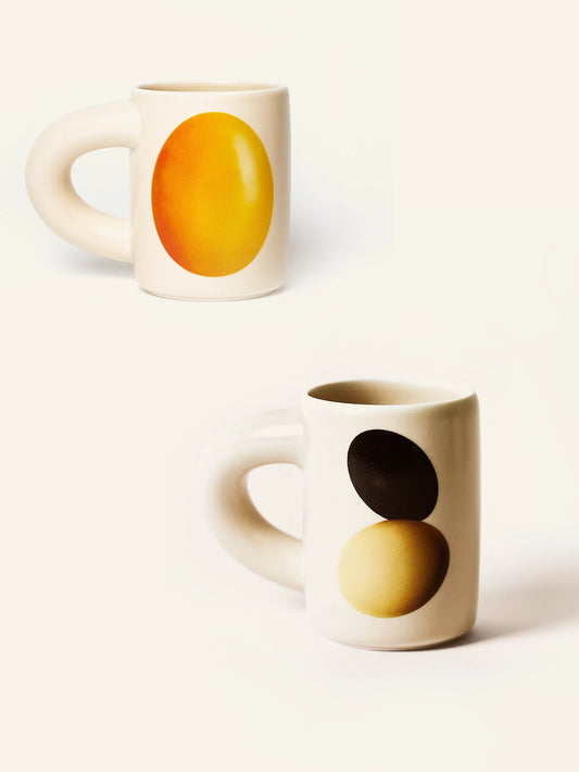 Egg Family Macaroni Mugs