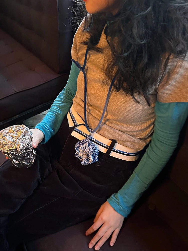 Your Earbuds‘ Cozy Sweater - Handmade Floral Charm for AirPods Pro